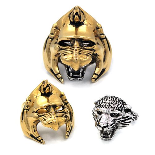 Masters of the Universe Battle Cat 2-Piece Stainless Steel Ring